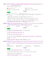 D02   tập hợp điểm biểu diễn là đường thẳng   muc do 3 