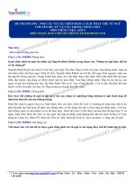 Đề thi liên kết câu trong đoạn văn bằng cách thay thế từ ngữ 