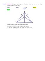 D02   góc giữa hai véctơ   muc do 3 