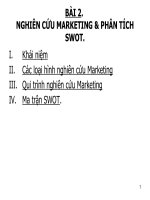 BÀI GIẢNG MAKETING DU LỊCH P2