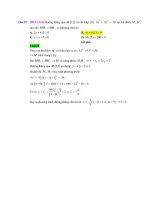 D08   mối liên hệ giữa đường thẳng và elip   muc do 4 