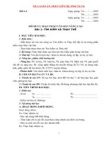 Giáo án tin học 7 cả năm chuẩn kiến thức kỹ năng  5 hoạt động mới nhất cả năm