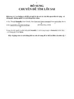 Tìm lỗi sai tiếng anh