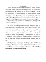 Tiểu luận tổ chức ngành đánh giá cạnh tranh trên thị trường viễn thông việt nam bài 2 