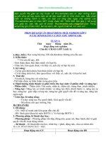 TRỌN BỘ Giáo án HĐTN lớp 1_Vì sự Bình đẳng và Dân chủ trong GD