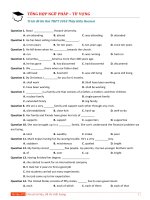 100 câu ngữ pháp   từ vựng thầy hiếu hocmai 