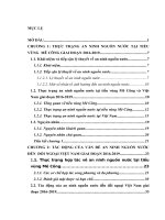 KHÓA LUẬN tốt NGHIỆP   tác ĐỘNG của vấn đề AN NINH NGUỒN nước tại lưu vực SÔNG mê CÔNG đến đối NGOẠI VIỆT NAM GIAI đoạn 2016 2019