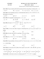 4. Đề thi HK1 môn Toán lớp 10 - Sở Hà Nam - Năm 2019 - 2020 (có lời giải chi tiết) (2)