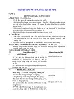 TRỌN BỘ GIÁO ÁN HOẠT ĐỘNG TRẢI NGHIỆM LỚP 1_CÙNG HỌC ĐỂ PHÁT TRIỂN NĂNG LỰC