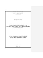 Mối quan hệ giữa chất lượng dịch vụ và lòng trung thành của khách hàng tại ngân hàng BIDV chi nhánh quang minh 