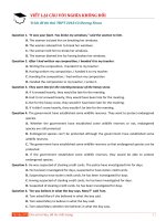 74 câu viết lại câu với nghĩa không đổi cô hương fiona 