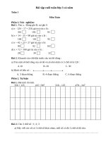 bai tap cuoi tuan lop 3 ca nam