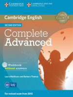 203 5  complete advanced workbook without answers 2014, 2nd  74p 