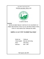 Đánh Giá Hiện Trạng Và Đề Xuất Các Giải Pháp Cải Thiện Môi Trường Nước Tại Các Mỏ Than