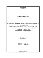 Nghiên cứu đặc điểm ngôn ngữ và cách chuyển dịch sang tiếng việttiêu đề bài báo trung quốc từ đầu thế kỷ 21 đến nay (dựa trên ngữ liệu nhân dânnhật báo) 