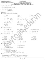 Lý thuyết + Bài tập Ôn tập chương I Số học lớp 9 – Số chương 1