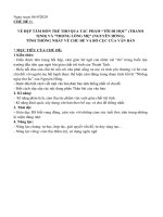 CHỦ ĐỀ 1 - VĂN 8 SOẠN THEO 5 HOẠT ĐỘNG  THOE CÔNG VĂN 3280 CỦA BGDVÀ ĐT