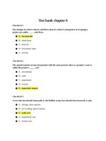 TestBank CHAP6 Corporate Finance by Ross 10th