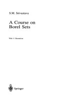 Srivastava s m a course on borel sets (GTM ,1998) 