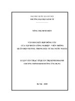 Văn hóa kết hợp đông tây của tập đoàn công nghiệp viễn thông quân đội viettel trong đầu tư ra nước ngoài 