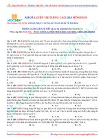 đề thi hóa 12 kèm đáp án