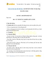 Giáo án giáo dục thể chất lớp 1 bộ kết nội tri thức với cuộc sống