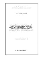 Ảnh hưởng của thương hiệu nhà tuyển dụng đến ý định nghỉ việc thông qua sự gắn kết của tổ chức – trường hợp doanh nghiệp xuất khẩu thủy sản ở thành phố cà mau 