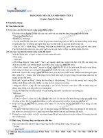 Ngữ văn lớp 9: Bài giảng mùa xuân nho nhỏ tiết 2 