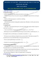 Vật lý lớp 10: Lí thuyết 6   cấu tạo chất   thuyết động học phân tử chất khí 