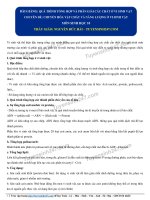 Sinh học lớp 10: 3 lí thuyết quá trình tổng hợp và phân giải các chất ở VSV 