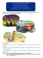 Tiếng anh 11: Bài giảng unit 6 skills reading
