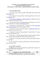 TÀI LIỆU ĐÁP ÁN VÀ CÂU HỎI KIỂM TRA, SÁT HẠCH KIẾN THỨC CHUYÊN NGÀNH.Tuyển dụng vị trí: Làm công tác Công nghệ thông tin trình độ cao đẳng