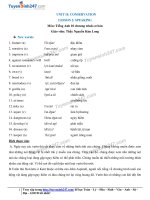 Tiếng anh 10: Bài giảng unit 10 speaking