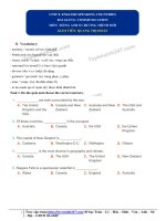 Tiếng anh 7: Bài giảng_unit_8 communication 