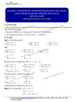 Toán lớp 9: 2  giải hệ phương trình bằng phương pháp cộng đại số 