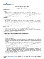 Ngữ văn lớp 9: Bài giảng nói với con tiết 1 