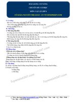 Vật lý lớp 8: Lý thuyết cơ năng 