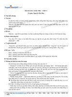 Ngữ văn lớp 9: Bài giảng sang thu tiết 1 