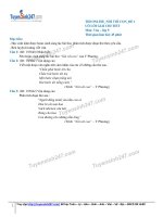 Ngữ văn lớp 9: Đề thi nói với con đề 1 