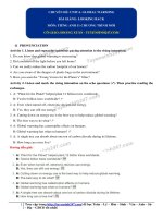 Tiếng anh 11: Bài giảng unit 6 looking back