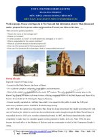 Tiếng anh 11: Bài giảng unit 8 project