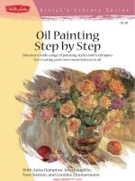 Hướng dẫn vẽ tranh dầu oil painting step by step 