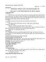 Giáo án Lịch sử 6 kì 2 chuẩn năng lực 5 hoạt động mới