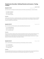 Fixed income securities and fixed income market