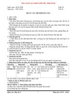 Giáo án Địa lí 6 kì 2  chuẩn năng lực 5 hoạt động mới