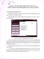 ỨNG DỤNG PHẦN MỀM CHUYÊN DỤNG PV SYST THIẾT KẾ TỐI ƯU HỆ THỐNG ĐIỆN NĂNG LƯỢNG MẶT TRỜI