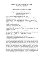 1. Don xin chuyen vung