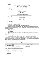 123 giáo án lớp 1 tuần 2- bộ kết nối tri thức với cuộc sống