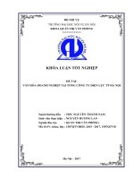 Văn hóa doanh nghiệp tại công ty điện lực TP hà nội 