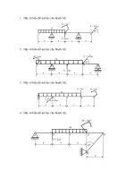 Môn học cơ ứng dụng: Bai tap chuong 2 